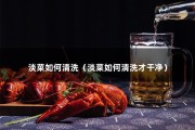 淡菜如何清洗（淡菜如何清洗才干净）