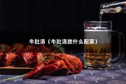 牛肚汤（牛肚汤放什么配菜）