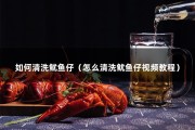 如何清洗鱿鱼仔（怎么清洗鱿鱼仔视频教程）