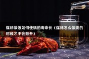 煤球做饭如何使锅的寿命长（煤球怎么做烧的时候才不会散开）